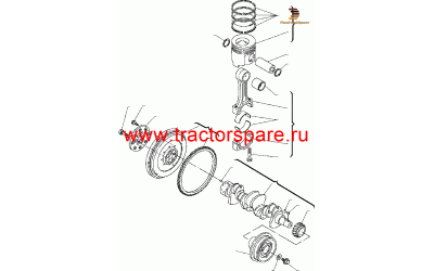 CONNECTING ROD, ASSY,CONROD,ROD ASSEMBLY