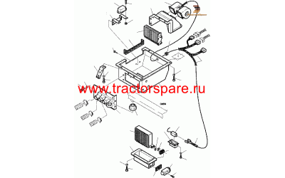 Komatsu 888-011061 - BOX,HOLDER, THERMOSTAT Komatsu 888-011061 - BOX,HOLDER, THERMOSTAT