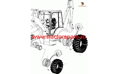 TYRE (365/70 R18 TL SPT9),VALVE (4WD REAR TIRE),VALVE, REAR TIRE TYRE (365/70 R18 TL SPT9),VALVE (4WD REAR TIRE),VALVE, REAR TIRE