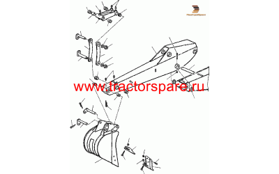 Komatsu 390-597064 - PIN, ARM Komatsu 390-597064 - PIN, ARM