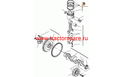 Komatsu YM1-23901-22900 - ASSY, PISTON (+025 MM),PISTON (+0,25 MM),PISTON (+0,25 MM),PISTON (+025 MM),PISTON +025 MM Komatsu YM1-23901-22900 - ASSY, PISTON (+025 MM),PISTON (+0,25 MM),PISTON (+0,25 MM),PISTON (+025 MM),PISTON +025 MM