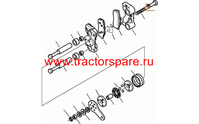 BRAKE CALIPER, ASSEMBLY,CALIPER
