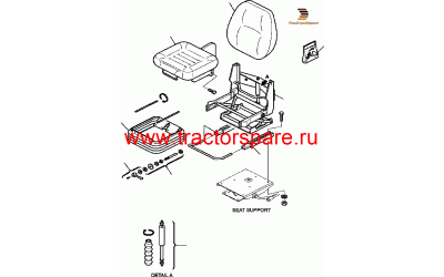 OPERATOR'S SEAT STAND, ASSY,SUSPENSION KIT