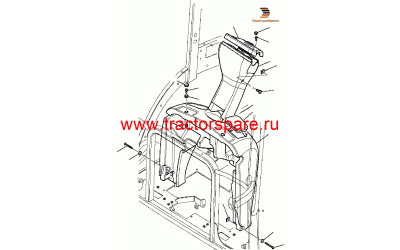 Komatsu 42N--54-14681 - COVER,OIL COVER Komatsu 42N--54-14681 - COVER,OIL COVER