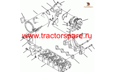 Komatsu YM1-2390013110 - GASKET
