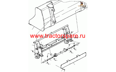 FRAME,QUICK HYDRAULIC COUPLING UNIT, ASSY