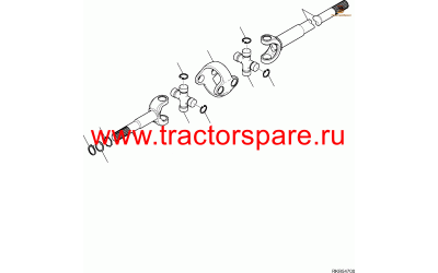 DOUBLE JOINT,DRIVE SHAFT, ASSY