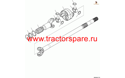 DOUBLE JOINT,DRIVE SHAFT, ASSY,SHAFT, ASSEMBLY