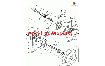 IDLER,IDLER,FRONT IDLER,IDLER,FRONT