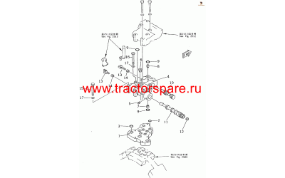 Komatsu 175--15-45213 - BODY,VALVE BODY