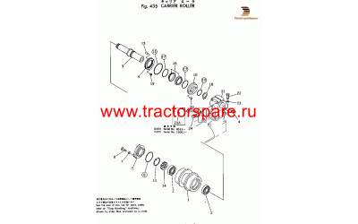 CARRIER ROLLER ASS'Y CARRIER ROLLER ASS'Y