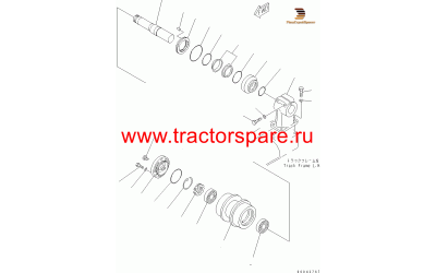 Komatsu 175--30-00790 - CARRIER ROLLER,CARRIER ROLLER ASS'Y Komatsu 175--30-00790 - CARRIER ROLLER,CARRIER ROLLER ASS'Y