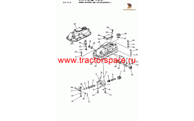 Komatsu 175--33-00076 - HOUSING ASS'Y,RH Komatsu 175--33-00076 - HOUSING ASS'Y,RH