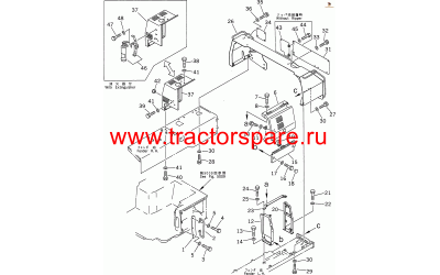 BRACKET,(WITHOUT ROPS GUARD, CANOPY),BRACKET,(WITHOUT ROPS GUARDВ¤ CANOPY)