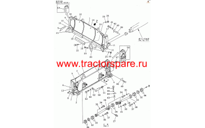 Komatsu 175--71-22199 - PLATE (WELDED)