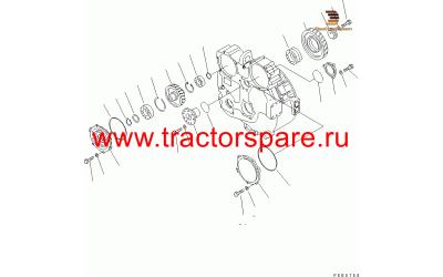 Komatsu 17A--13-24341 - COVER Komatsu 17A--13-24341 - COVER
