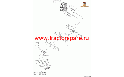 Komatsu 071-25-11036 - HOSE