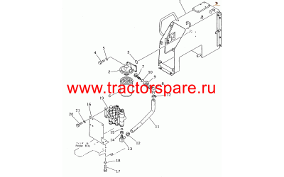 CASE,HYDRAULIC (FOR ROPS CAB),CASE,HYDRAULIC (FOR RUSSIA)