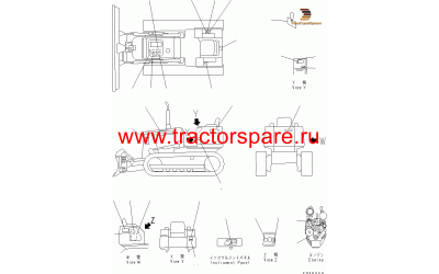 Komatsu 114--98-44590 - PLATE, SAFETY,STARTING AND AFTER OPERATING,PLATE, SAFETY,STEERING AND AFTER OPERATING Komatsu 114--98-44590 - PLATE, SAFETY,STARTING AND AFTER OPERATING,PLATE, SAFETY,STEERING AND AFTER OPERATING