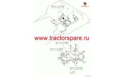 Komatsu 786-1-92-1360 - SWITCH