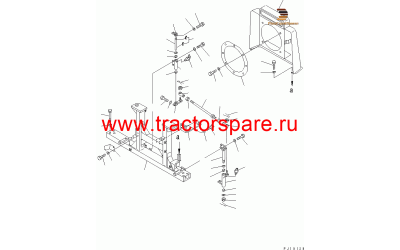 Komatsu 17M--43-22290 - LEVER