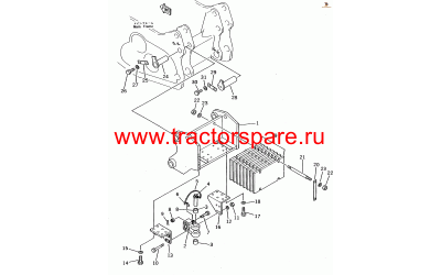Komatsu 17M--69-21110 - BRACKET Komatsu 17M--69-21110 - BRACKET