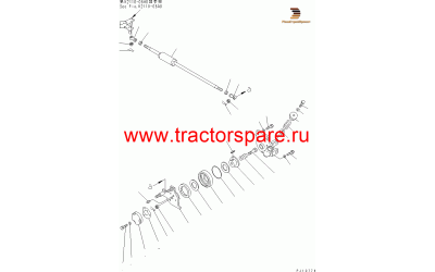 Komatsu 17M--43-22190 - ROD Komatsu 17M--43-22190 - ROD