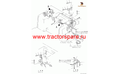 Komatsu 17M--06-21390 - WIRING HARNESS Komatsu 17M--06-21390 - WIRING HARNESS