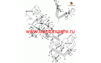 Komatsu 071-19-20617 - HOSE Komatsu 071-19-20617 - HOSE