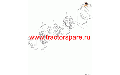 Komatsu 195--20-33100 - SPIDER ASS'Y,SPIDER ASS'Y,(B)