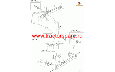 Komatsu 195--71-61261 - JOINT (WELDED)
