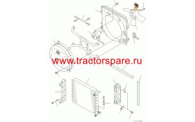 Komatsu ND4-47700-0923 - CONDENSER ASS'Y Komatsu ND4-47700-0923 - CONDENSER ASS'Y