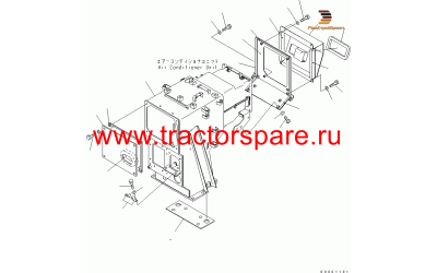 Komatsu 17A--Z11-7670 - COVER Komatsu 17A--Z11-7670 - COVER
