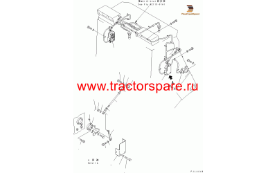 Komatsu 198--06-52110 - LEVER Komatsu 198--06-52110 - LEVER
