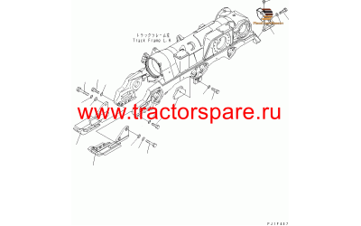 Komatsu 198--30-67550 - GUARD