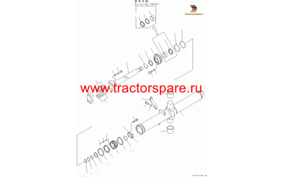 Komatsu 707--27-18470 - HEAD,CYLINDER Komatsu 707--27-18470 - HEAD,CYLINDER