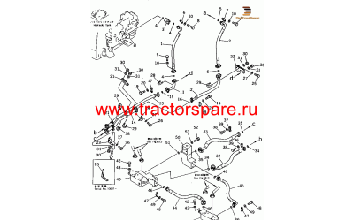 Komatsu 071-25-02012 - HOSE,(SEE FIG6511-33) Komatsu 071-25-02012 - HOSE,(SEE FIG6511-33)
