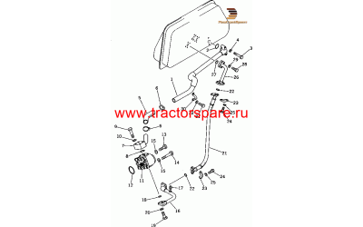 Komatsu 071-19-41208 - HOSE Komatsu 071-19-41208 - HOSE