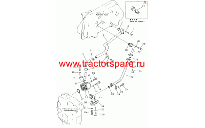 Komatsu 071-19-41211 - HOSE Komatsu 071-19-41211 - HOSE