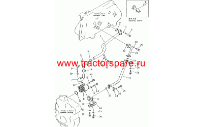 Komatsu 071-19-41210 - HOSE Komatsu 071-19-41210 - HOSE