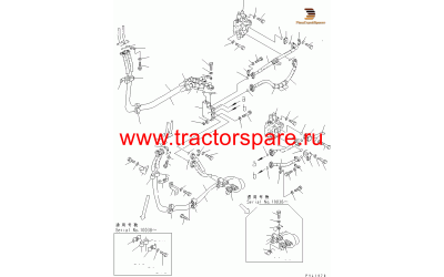 Komatsu 21T--62-19662 - FLANGE