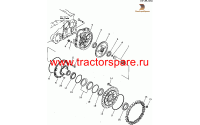 Komatsu 14X--27-11710 - HUB