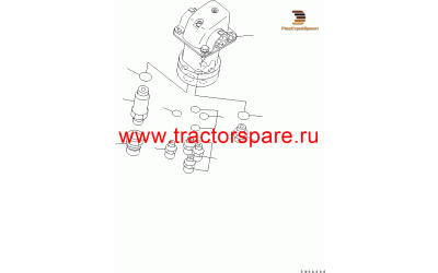 Komatsu 702--16-05051 - PILOT VALVE