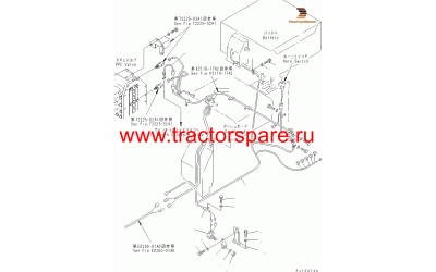 Komatsu 196--06-21240 - WIRE ASS'Y Komatsu 196--06-21240 - WIRE ASS'Y