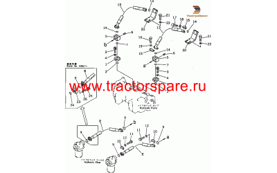Komatsu 070-97-01208 - HOSE Komatsu 070-97-01208 - HOSE
