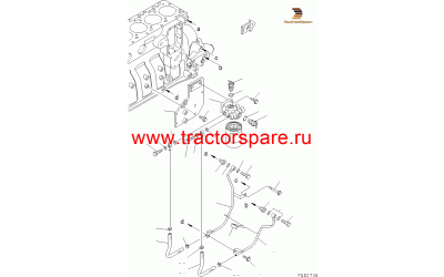 Komatsu 600--411-2110 - HEAD