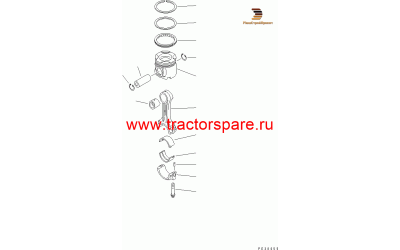 PISTON RING ASS'Y,PISTON RING ASS'Y,PER CYLINDER,RING ASSEMBLY, PISTON