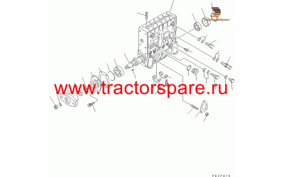 INJECTION PUMP ASS'Y,INJECTION PUMP ASS'Y,(SEE FIGA4010-B4F6)