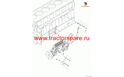 Komatsu 621-2-71-5720 - TUBE,DRAIN Komatsu 621-2-71-5720 - TUBE,DRAIN