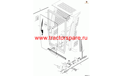 HOOK,PIN, M10 LATCH - TYPE 2 ROPS,PIN, M10 LATCH TYPE 2 ROPS